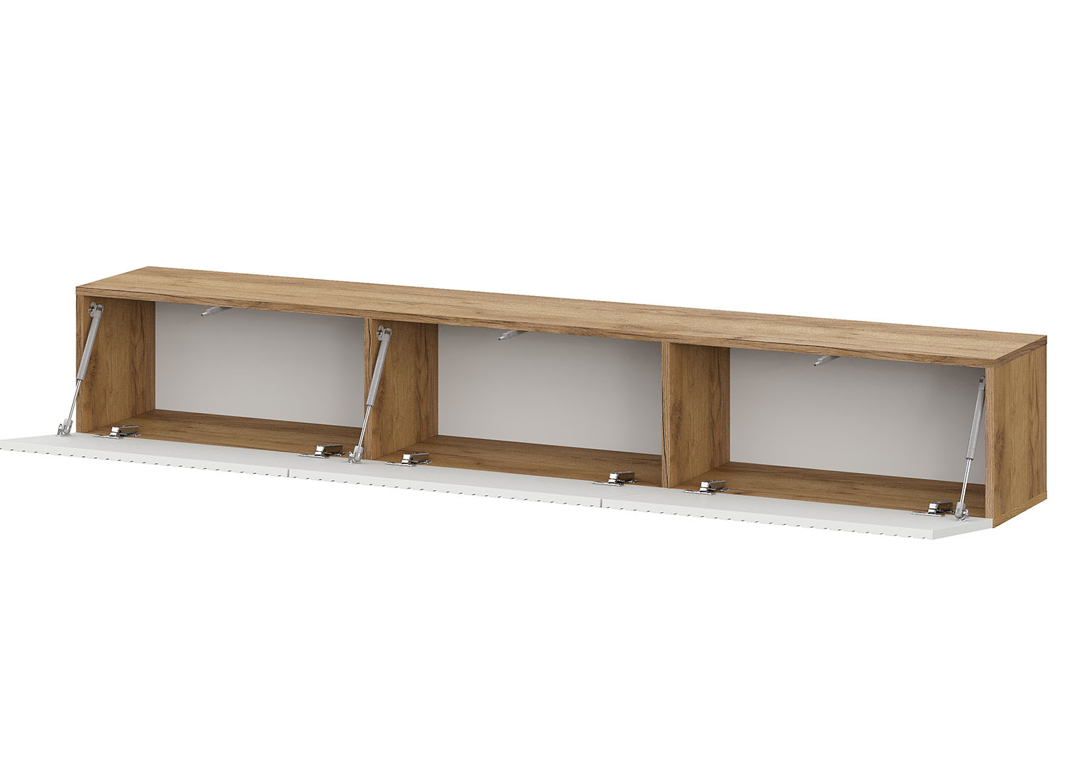 МС "Байкал" Тумба Дуб Золотой/Белый матовый МР