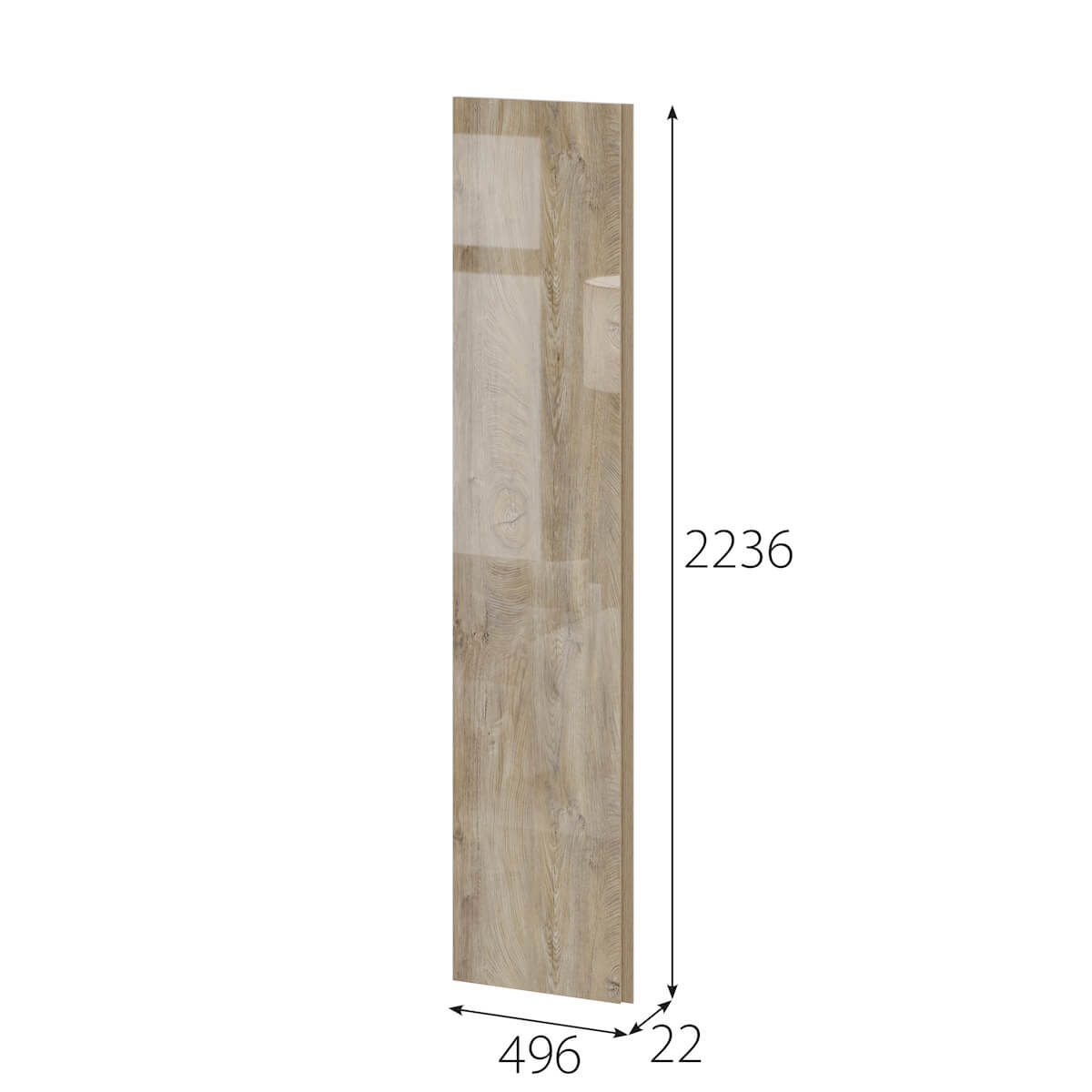 МС "Этна" Створка СГ 2236х496 J-ЭЛ