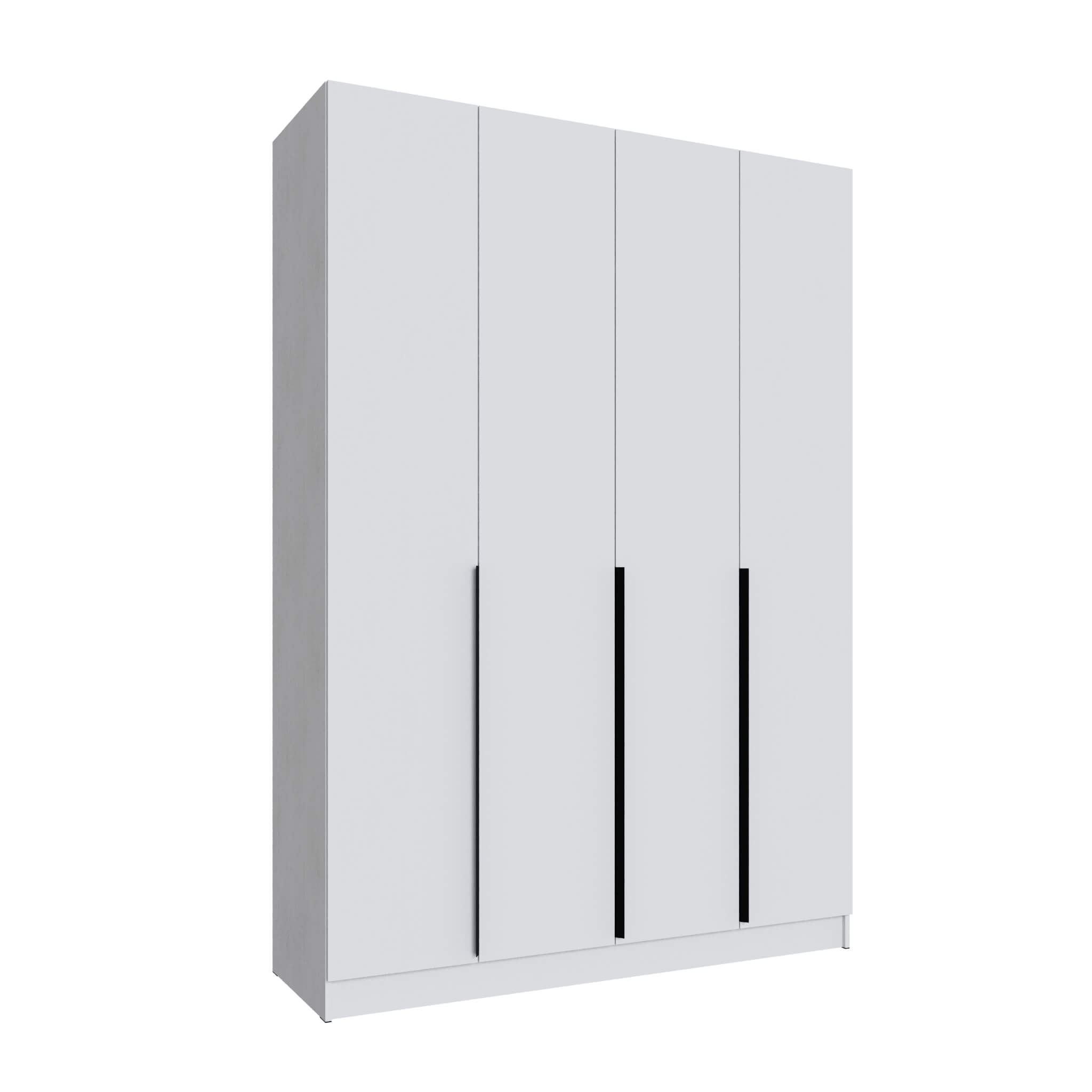 Шкаф Мадрид (1,6) без зеркала белый