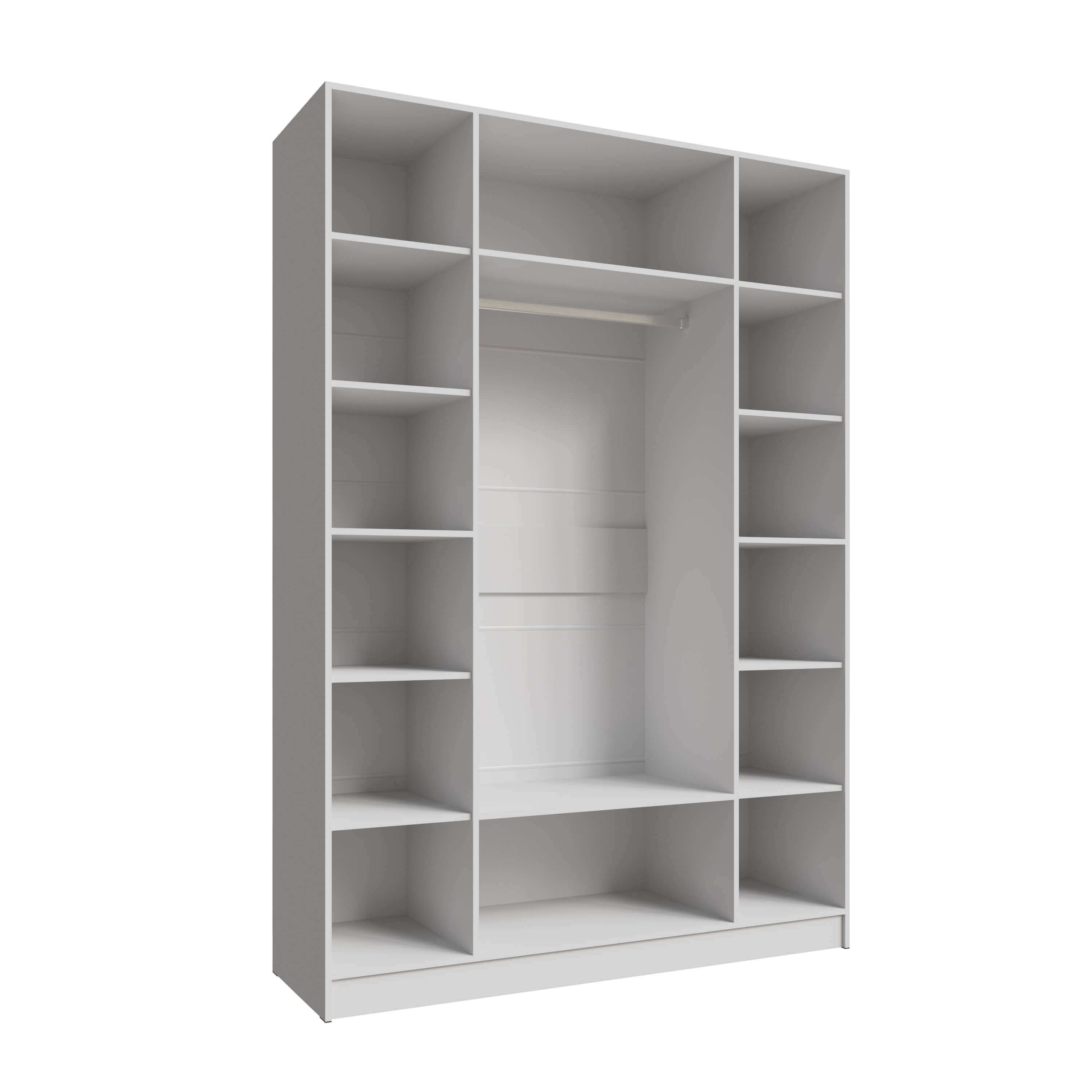 Шкаф Мадрид (1,6) без зеркала белый